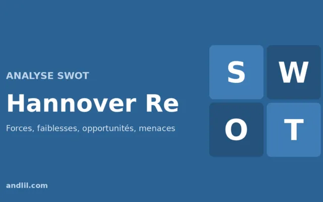 Analyse SWOT de Hannover Re : forces, faiblesses, opportunités et menaces