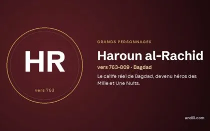 Haroun al-Rachid (vers 763-809 · Bagdad), fiche du guide des grands personnages de l’histoire