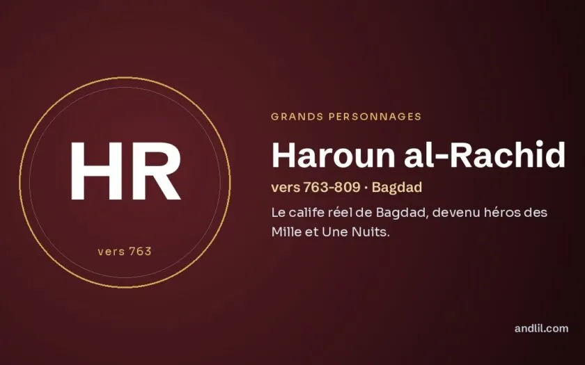Haroun al-Rachid : Le calife réel de Bagdad, devenu héros des Mille et Une Nuits