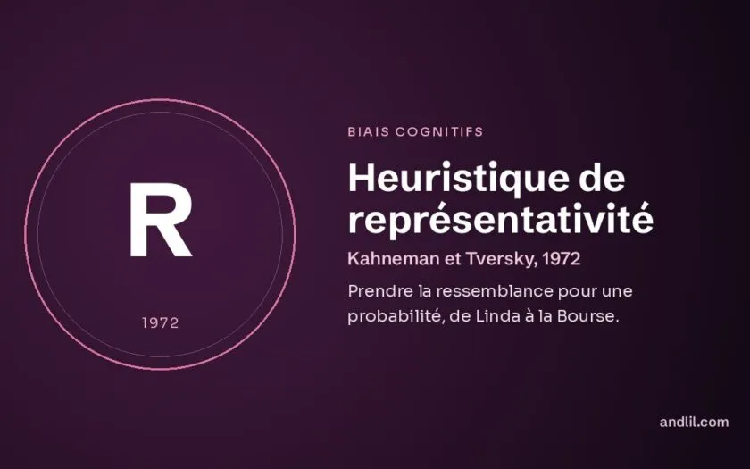 Heuristique de représentativité : Prendre la ressemblance pour une probabilité, de Linda à la Bourse