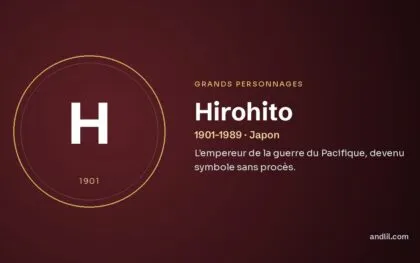 Hirohito (1901-1989 · Japon), fiche du guide des grands personnages de l’histoire
