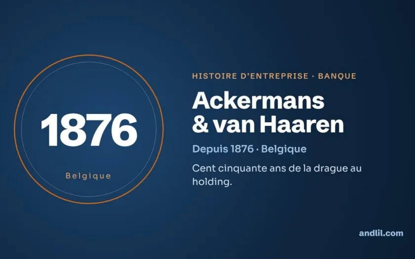 Histoire d’Ackermans & van Haaren