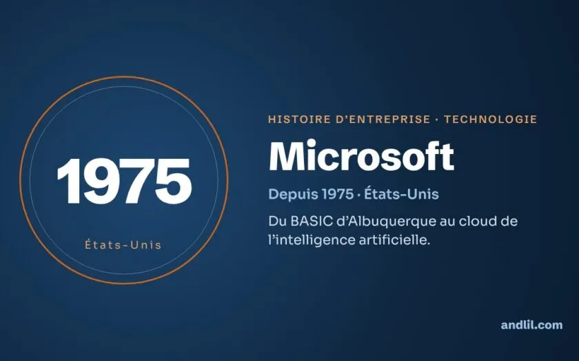 Histoire de Microsoft