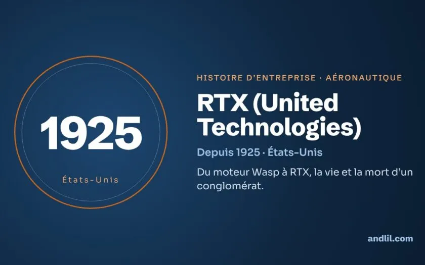 Histoire de RTX (United Technologies)