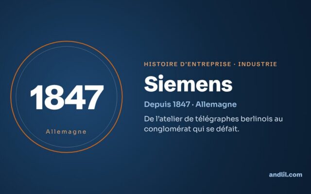 Histoire de Siemens