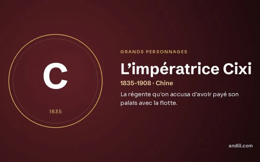L’impératrice Cixi : La régente qu’on accusa d’avoir payé son palais avec la flotte