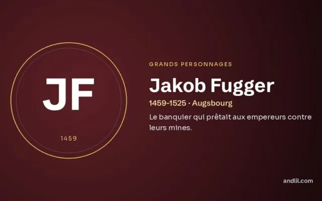 Jakob Fugger : Le banquier qui prêtait aux empereurs contre leurs mines