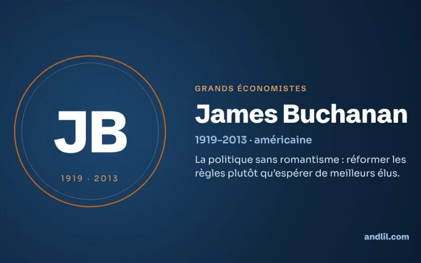 James Buchanan : biographie, idées et héritage