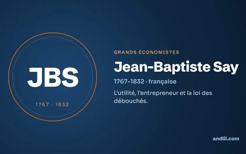 Jean-Baptiste Say : biographie, idées et héritage