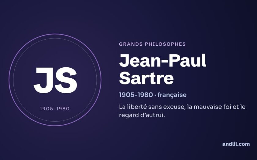 Jean-Paul Sartre : biographie, idées et héritage