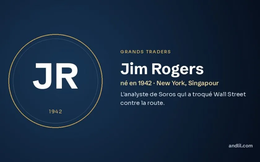 Jim Rogers : L’analyste de Soros qui a troqué Wall Street contre la route