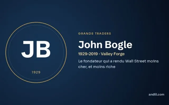 John Bogle : Le fondateur qui a rendu Wall Street moins cher, et moins riche