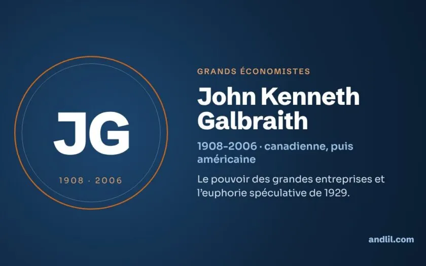 John Kenneth Galbraith : biographie, idées et héritage