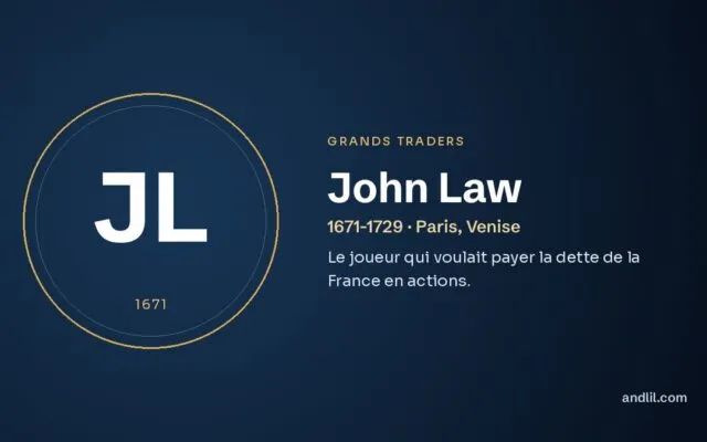 John Law : Le joueur qui voulait payer la dette de la France en actions