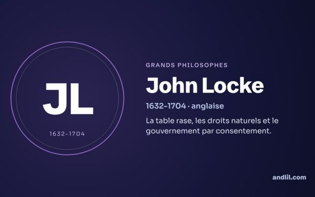 John Locke : biographie, idées et héritage