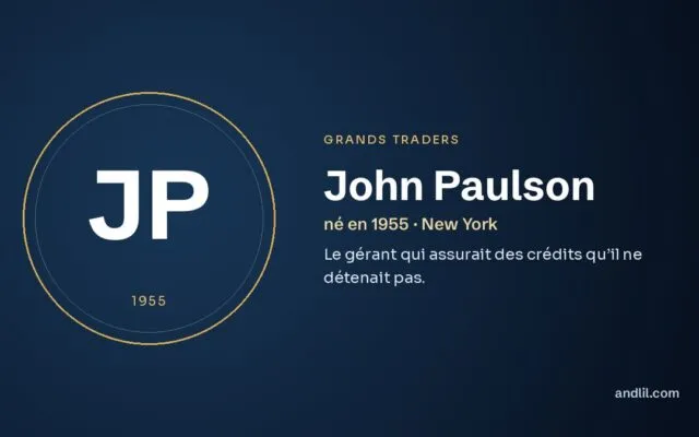 John Paulson : Le gérant qui assurait des crédits qu’il ne détenait pas