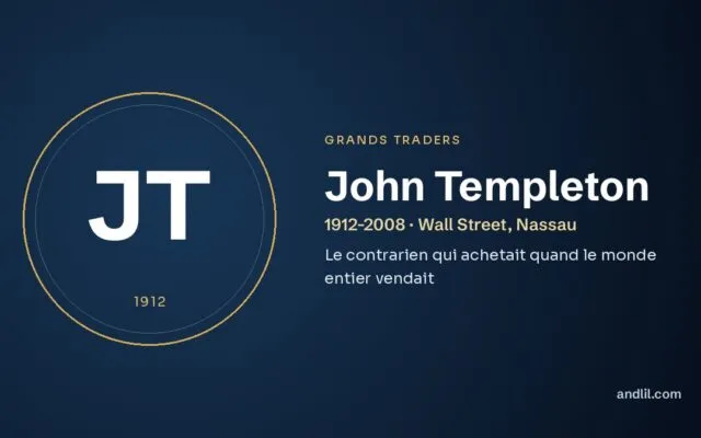 John Templeton : Le contrarien qui achetait quand le monde entier vendait