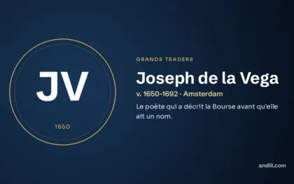 Joseph de la Vega (v. 1650-1692 · Amsterdam), fiche du guide des grands traders