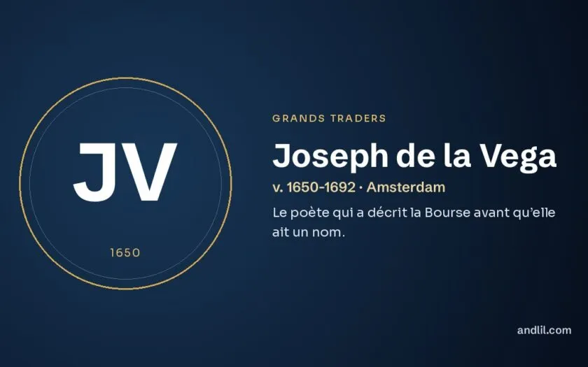 Joseph de la Vega : Le poète qui a décrit la Bourse avant qu’elle ait un nom