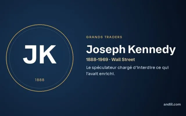Joseph Kennedy : Le spéculateur chargé d’interdire ce qui l’avait enrichi