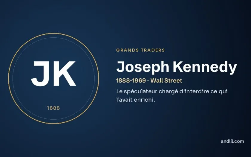 Joseph Kennedy : Le spéculateur chargé d’interdire ce qui l’avait enrichi