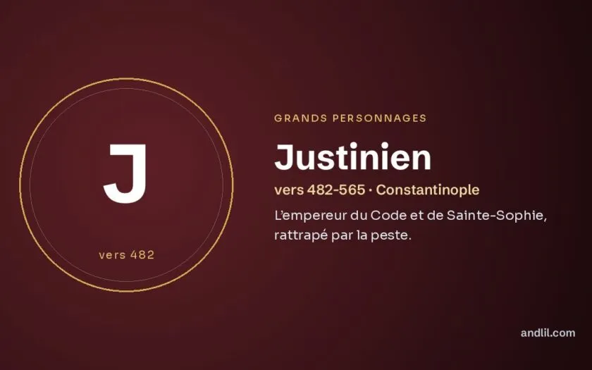 Justinien : L’empereur du Code et de Sainte-Sophie, rattrapé par la peste