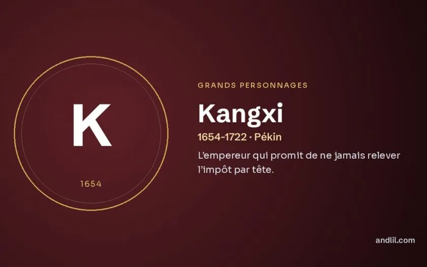 Kangxi : L’empereur qui promit de ne jamais relever l’impôt par tête