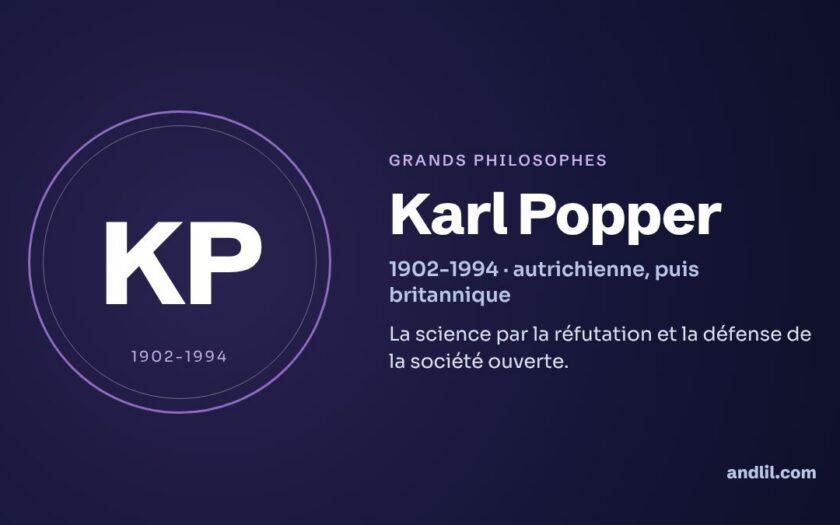 Karl Popper : biographie, idées et héritage