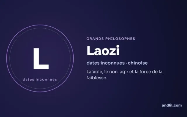 Laozi : biographie, idées et héritage