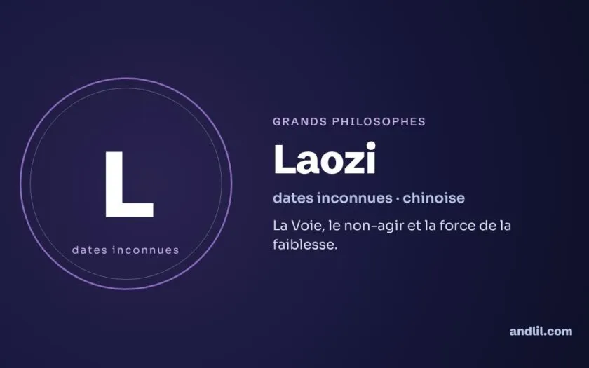 Laozi : biographie, idées et héritage