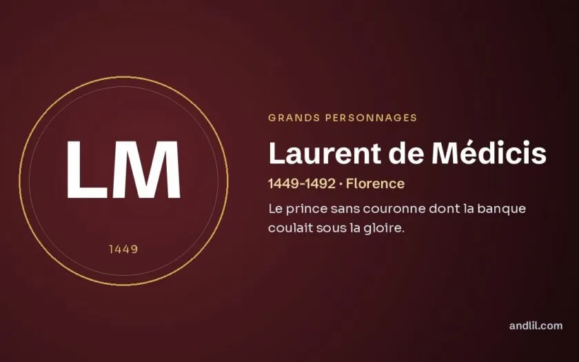 Laurent de Médicis : Le prince sans couronne dont la banque coulait sous la gloire