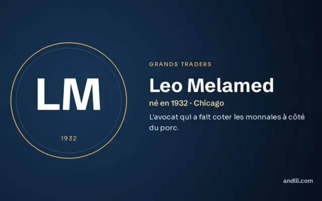 Leo Melamed : L’avocat qui a fait coter les monnaies à côté du porc