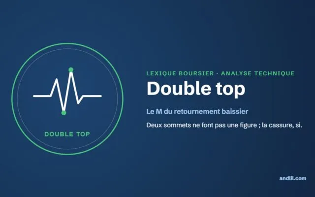 Lexique boursier : Double top