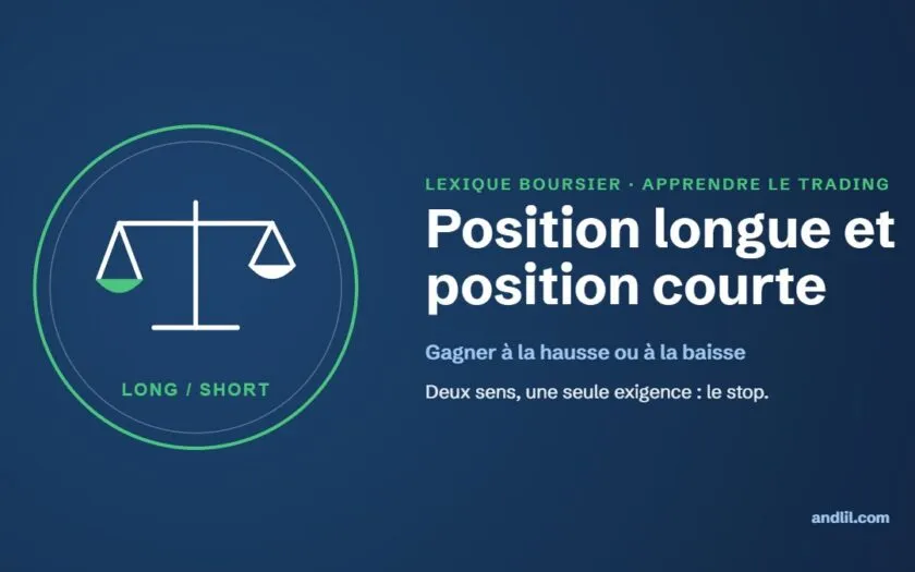 Lexique boursier : Position longue et position courte