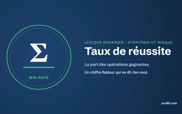 Lexique boursier : Taux de réussite