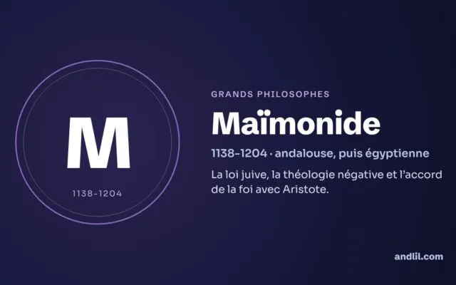Maïmonide : biographie, idées et héritage