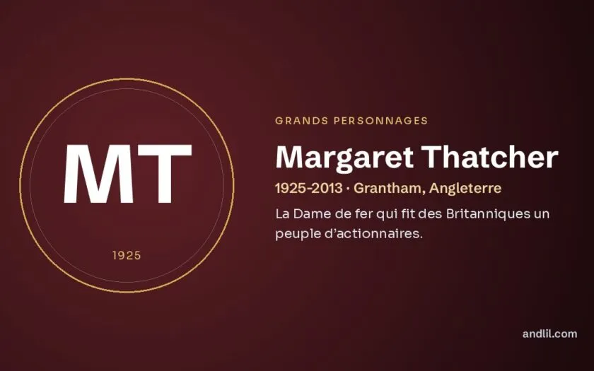 Margaret Thatcher : La Dame de fer qui fit des Britanniques un peuple d’actionnaires