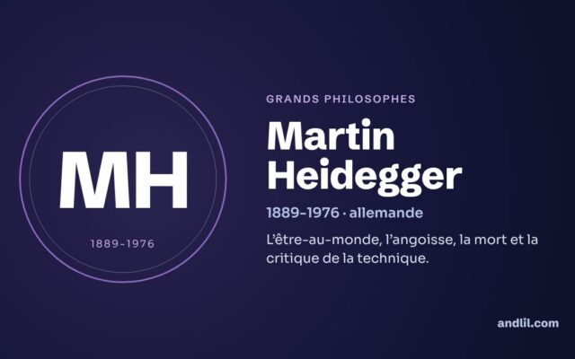 Martin Heidegger : biographie, idées et héritage