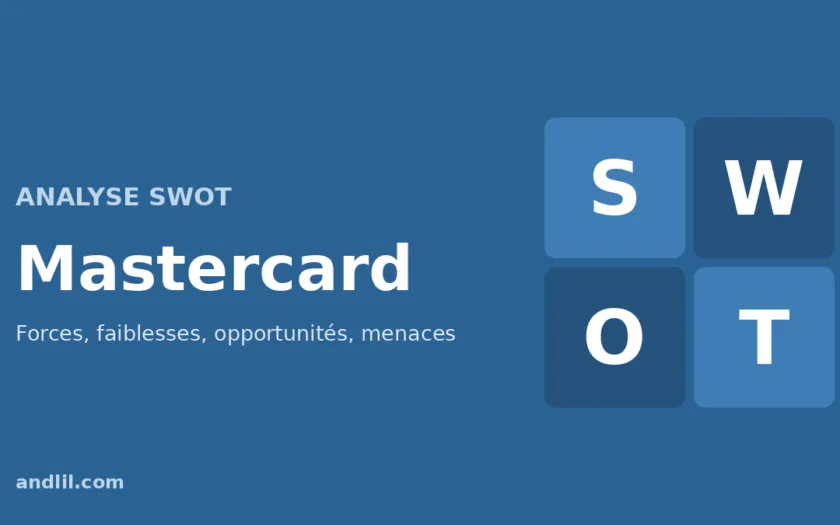 Analyse SWOT de Mastercard : forces, faiblesses, opportunités et menaces