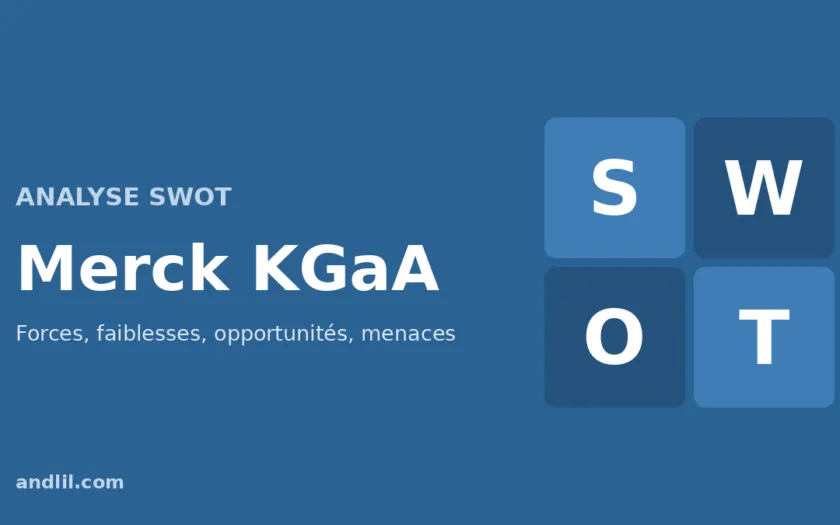 Analyse SWOT de Merck KGaA : forces, faiblesses, opportunités et menaces