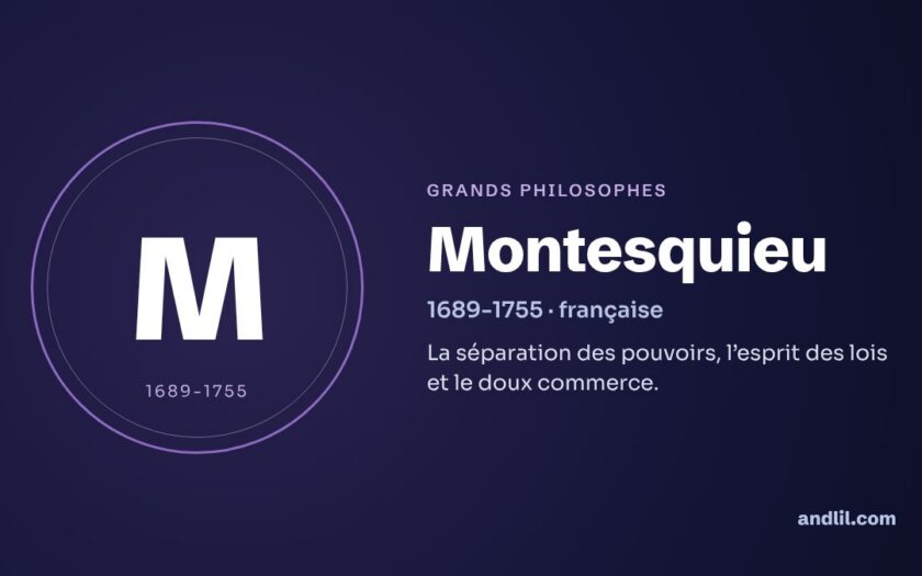 Montesquieu : biographie, idées et héritage