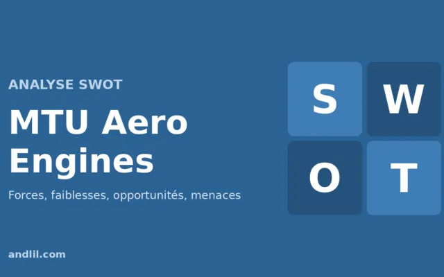 Analyse SWOT de MTU Aero Engines : forces, faiblesses, opportunités et menaces