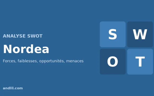 Analyse SWOT de Nordea : forces, faiblesses, opportunités et menaces