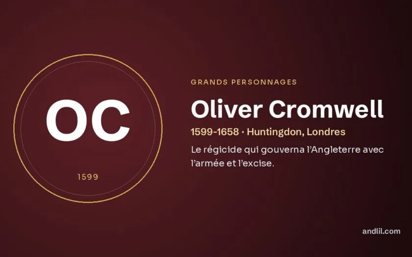 Oliver Cromwell : Le régicide qui gouverna l’Angleterre avec l’armée et l’excise