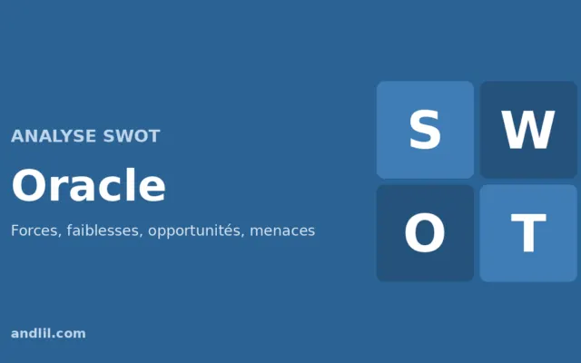 Analyse SWOT d'Oracle : forces, faiblesses, opportunités et menaces