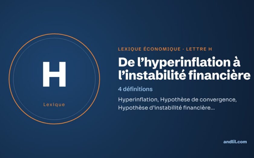 Lexique économique, lettre H : De l’hyperinflation à l’instabilité financière