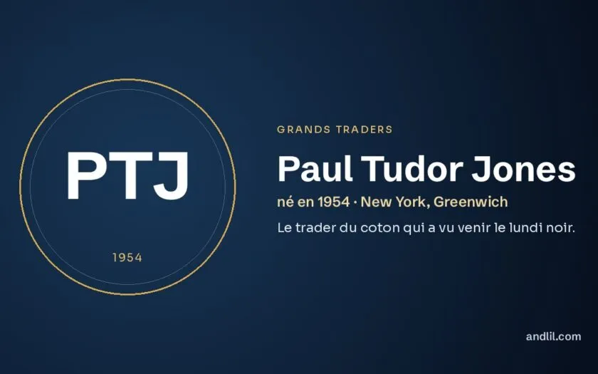 Paul Tudor Jones : Le trader du coton qui a vu venir le lundi noir