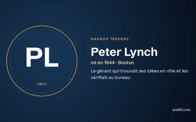 Peter Lynch : Le gérant qui trouvait ses idées en ville et les vérifiait au bureau