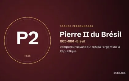 Pierre II du Brésil (1825-1891 · Brésil), fiche du guide des grands personnages de l’histoire