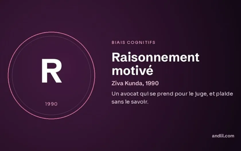 Raisonnement motivé : Un avocat qui se prend pour le juge, et plaide sans le savoir
